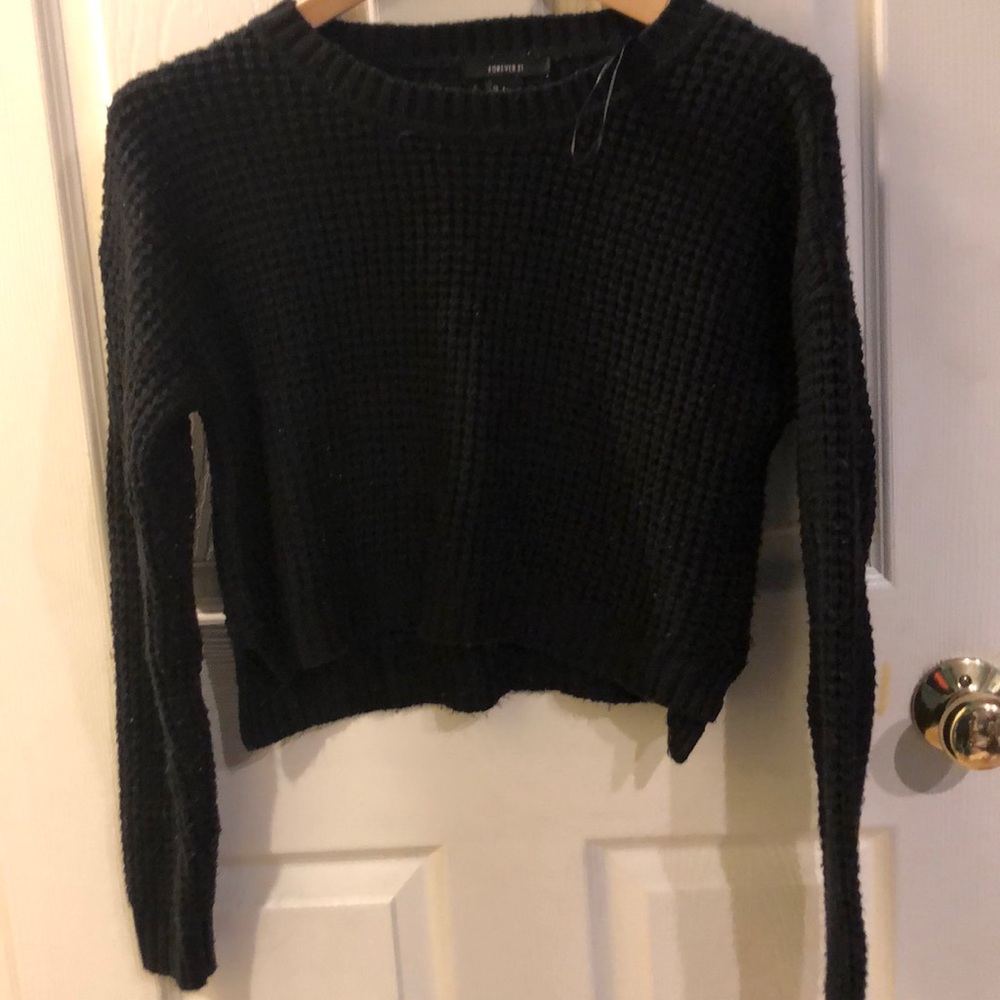 Black sweater